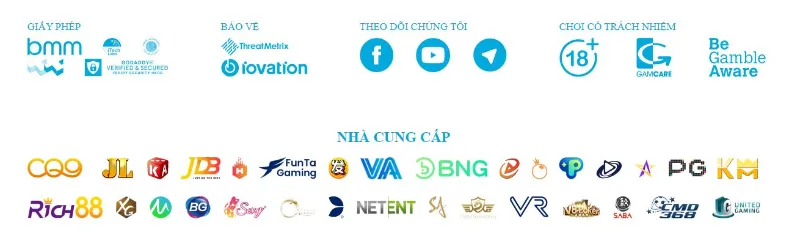 Trò chơi Hi88 được đảm bảo bởi các đối tác uy tín