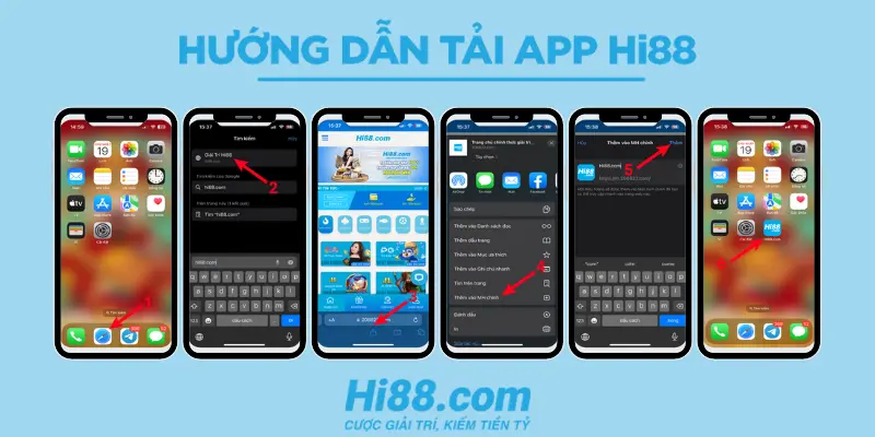 Hướng Dẫn Tải App Hi88 Mới Nhất 2023
